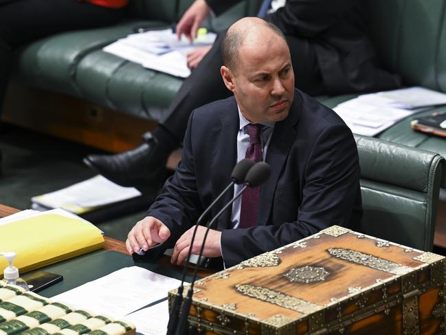 Treasurer Josh Frydenberg. Picture: NCA NewsWire / Martin Ollman