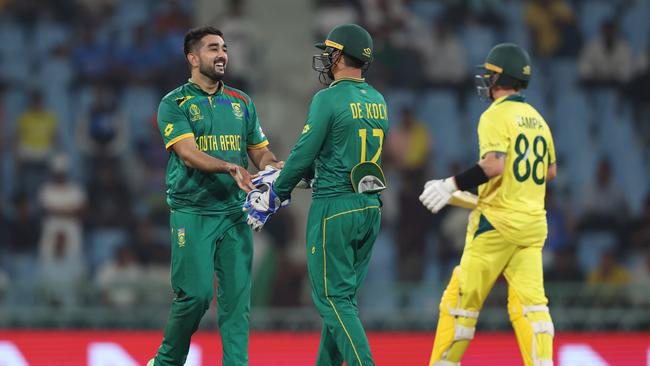 Australia has suffered consecutive heavy losses at the World Cup. (Photo by Robert Cianflone/Getty Images)