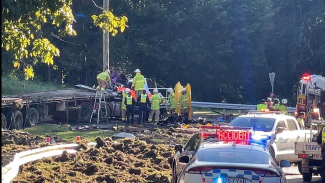 A man had died after Gold Coast Hinterland crash. Photo: Charlton Hart