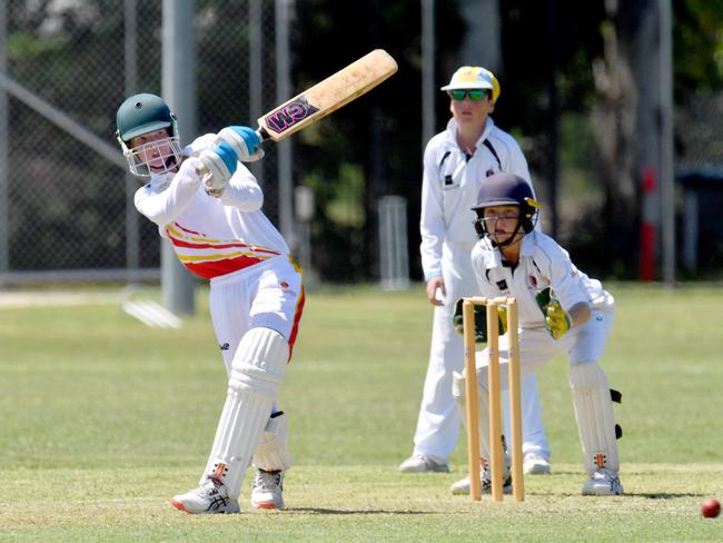 U14 NQ Cricket Carnival. North Queensland Against Far North Queensland at Murray Sporting Complex. NQ's Zachary Hayes. Picture: Evan Morgan