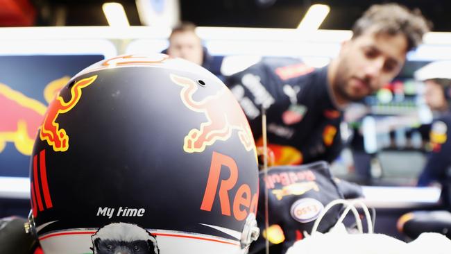Daniel Ricciardo’s 2017 helmet.