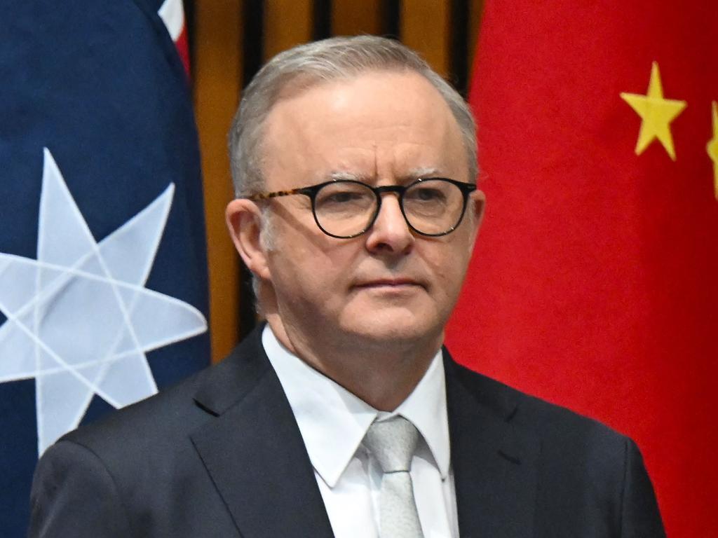 Prime Minister Anthony Albanese. Picture: Lukas Coch/AFP