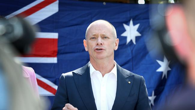 Queensland leader of the Liberal Democrats Campbell Newman. Picture: Steve Pohlner