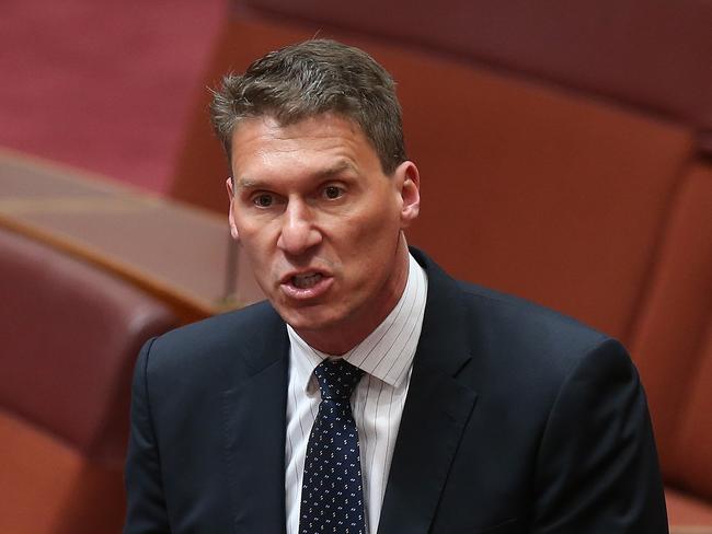 Speculation is swirling as to whether Senator Cory Bernardi will split from the Liberal Party. Picture: Kym Smith