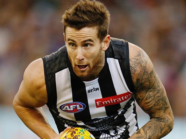 AFL Round 10. Collingwood v Western Bulldogs at the MCG. Jeremy Howe . Pic: Michael Klein