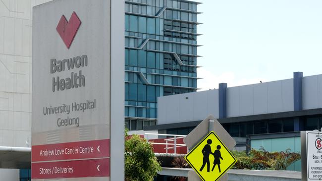 Barwon Health have responded to the death of a person at the Swanston Centre acute psychiatric admissions unit on Tuesday. Picture: Mark Wilson