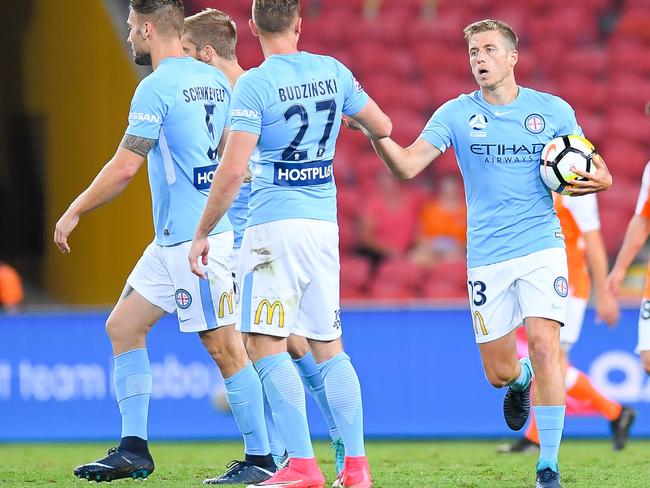 Stefan Mauk got Melbourne City back into the game.