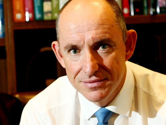 Gold Coast MP and Assistant Minister for Defence Stuart Robert at his Labrador office. Photo: Kit Wise