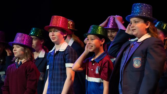 Geelong Schools Music and Movement Festival at Performing Arts Centre. Kardinia International College