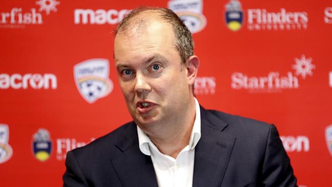 Adelaide United executive chairman Piet van der Pol is suing for $684,000 in “unpaid salary”