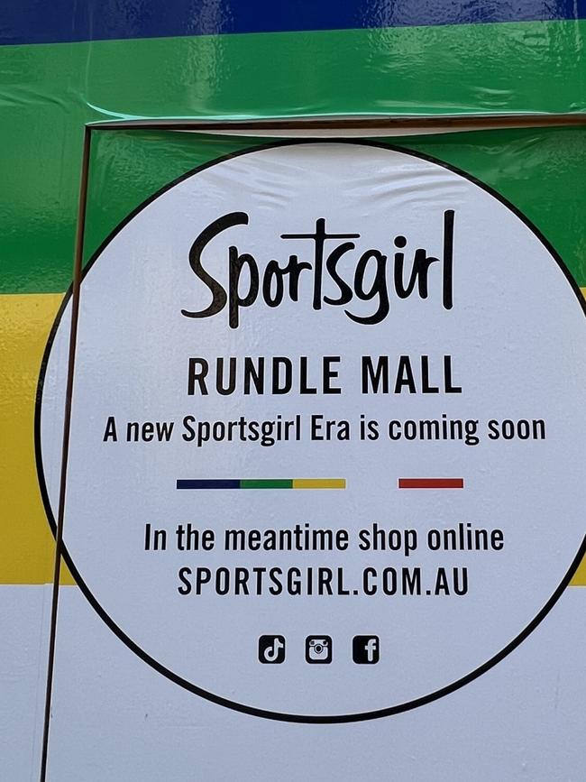 Sportsgirl is coming back to Rundle Mall. Picture: Anna Vlach