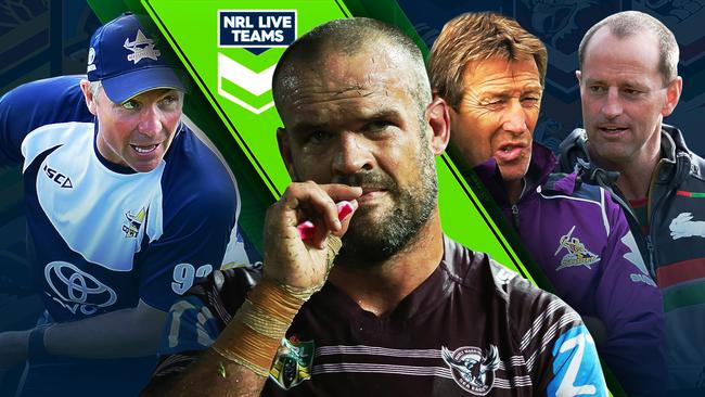 NRL live teams for round 15.