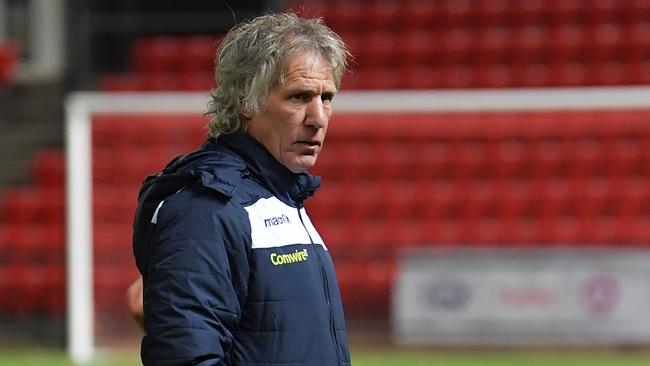 Coach Gertjan Verbeek says Adelaide United will add a pair of recruits before the A-League season kick-off. Picture: Mark Brake/Getty Images