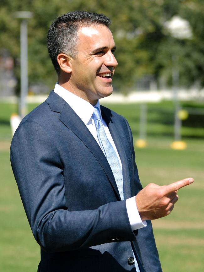 New Labor Leader Peter Malinauskas said he would not lead a destructive-style Opposition. Picture: Morgan Sette / AAP