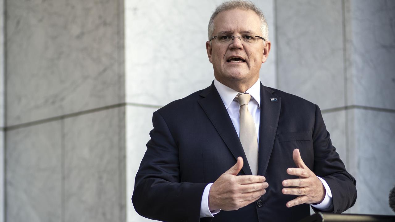 Scott Morrison came tenth on the list ranking global leaders. Picture: NCA NewsWire / Gary Ramage