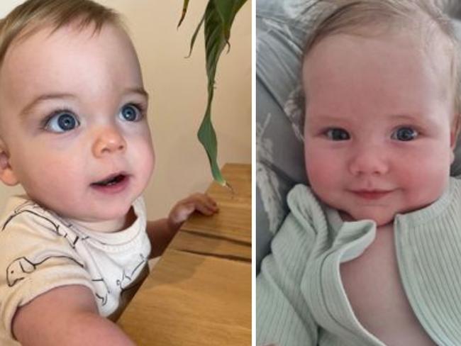 Three entrants in the search for the cutest baby on the northern beaches 2023. Pictures: Supplied