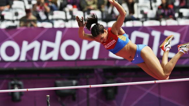 Defending Olympic pole vault champion Russia's Yelena Isinbayeva wll not be at Rio with all Russian track and field athletes banned from competing.