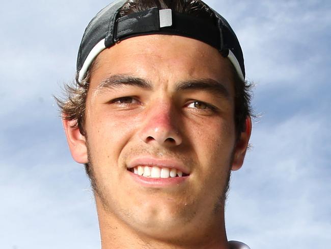 Taylor Fritz 18, Tennis player from the US. Taylor, who has been dubbed America's next best tennis player and finished 2015 as the World Junior number one - has played at the City of Onkaparinga ATP Challenger at Happy Valley. 09/01/16 Picture: Stephen Laffer