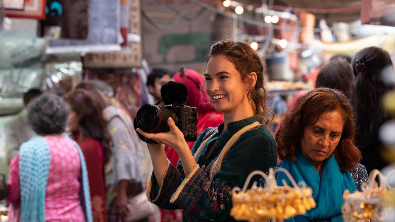 Lily James in What’s love got to do with it? Picture: Rob Youngson