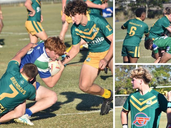 In photos: Honours shared as TCC, Brendan’s do battle in schoolboys footy double header