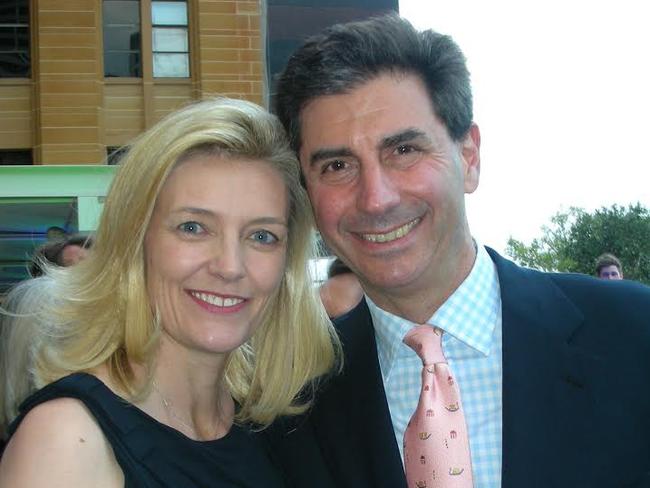 Catherine Brenner and husband Dr Phillip Brenner.