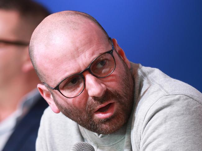 Master Chef judge George Calombaris at the subscribers exclusive breakfast at the Regional Flavours event at Southbank Parklands, Saturday July 20, 2019. (AAP/Image Sarah Marshall)