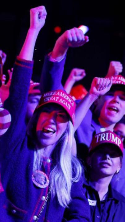 Trump fans await election results in Florida