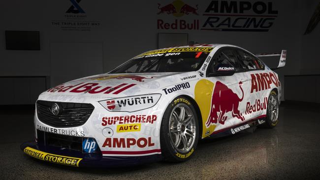 The Triple Eight Supercars are the final cars set to race for Holden with Shane van Gisbergen and Broc Feeney driving. Picture: Supplied