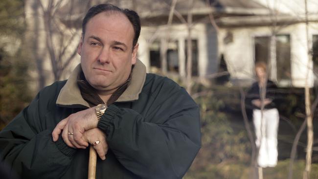 James Gandolfini starred as Tony Soprano in the iconic TV series. Picture: HBO.