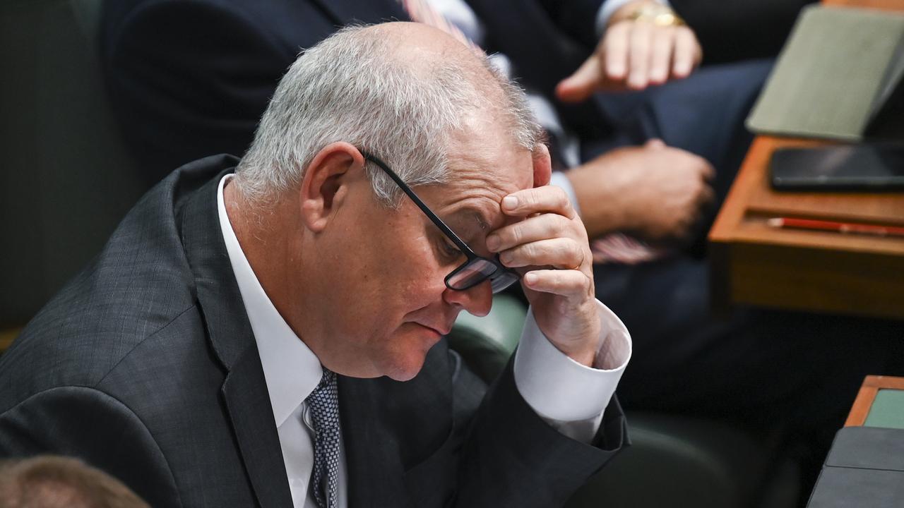 Scott Morrison is currently in Italy with his family after the bombshell report dropped. Picture: NCA NewsWire / Martin Ollman