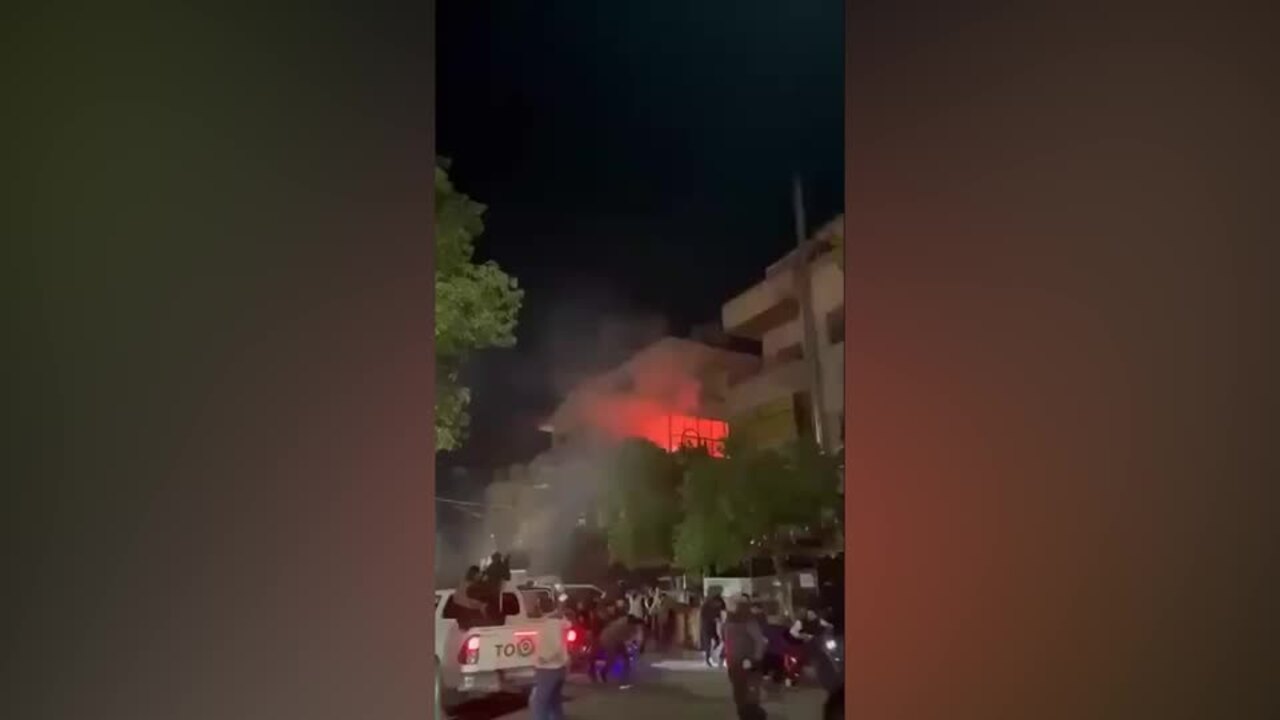 Video shows gunfight in Syria reportedly with Assad-linked militants