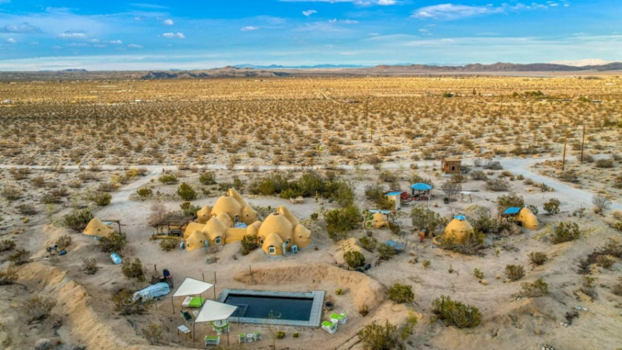 You won’t have any neighbours bothering you at this dome compound. Picture: realtor.com