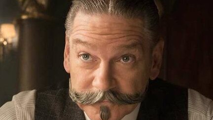 Kenneth Branagh as Hercule Poirot in the 2017 movie Murder on the Orient Express.