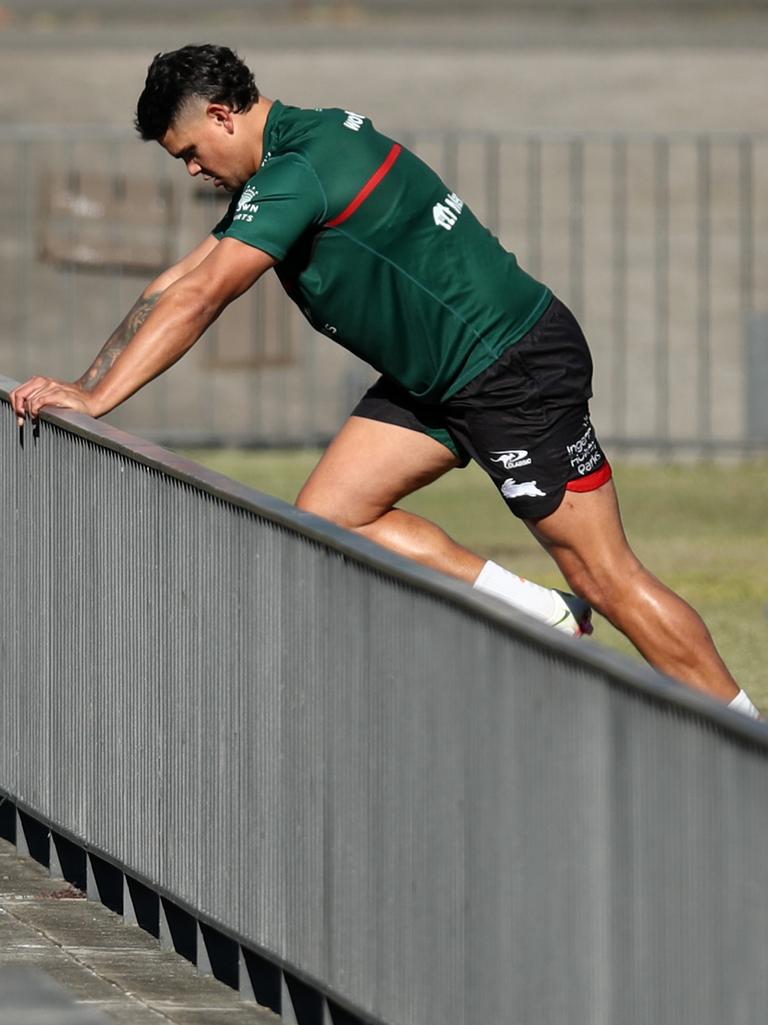 Souths teammate Campbell Graham says the trip was also good for Latrell’s mental health, and he’s returned with a hunger to get the Rabbitohs back into finals contention. Picture: Getty Images.