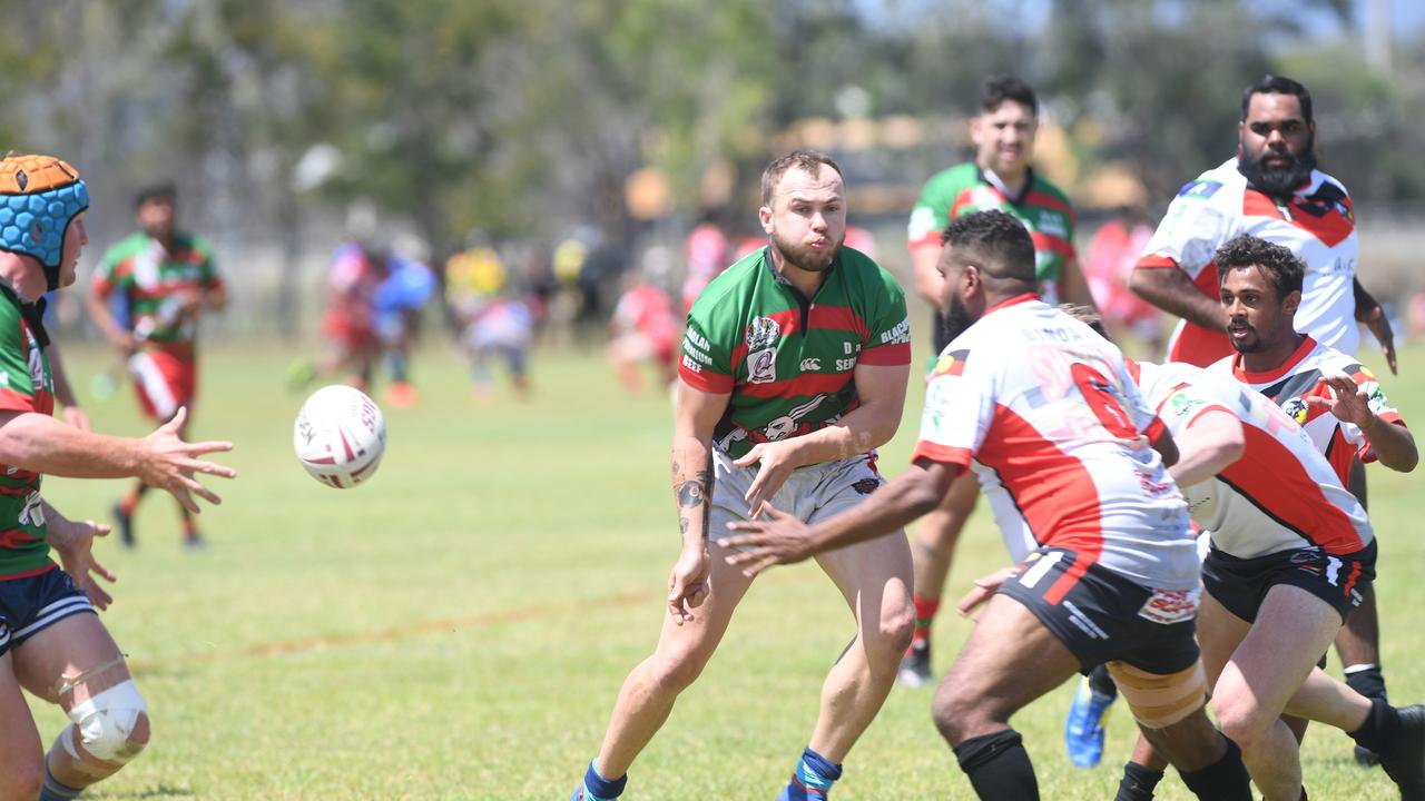 RUGBY LEAGUE - A DAY AT THE PARK: Bluff Rabbitohs vs Indigenous Allstars