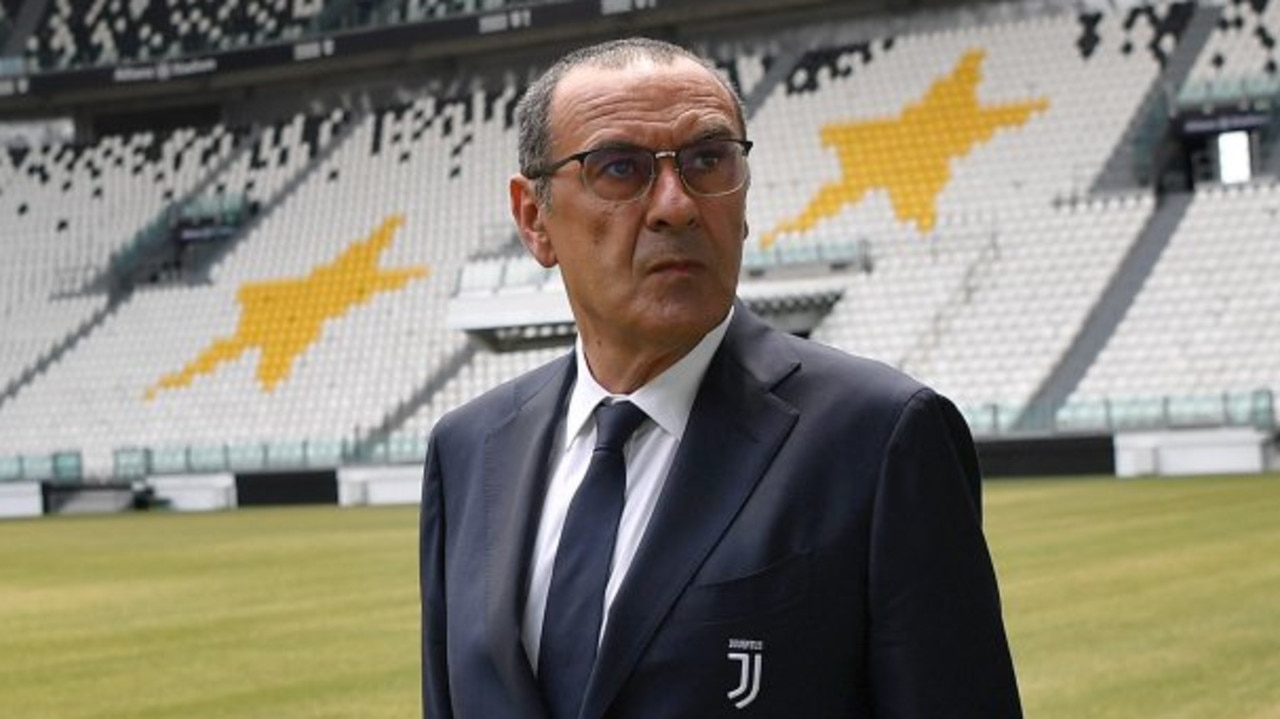Maurizio Sarri has been unveiled by Juventus