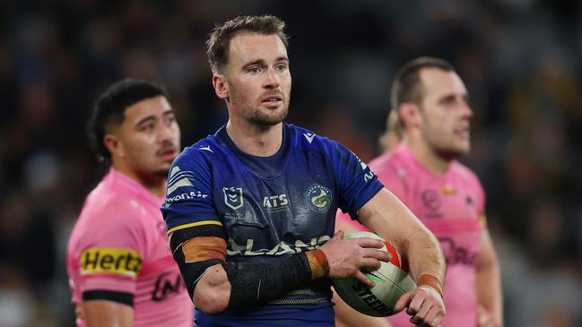 Clint Gutherson has revealed his mum burned all her Eels gear. (Photo by Jeremy Ng/Getty Images)