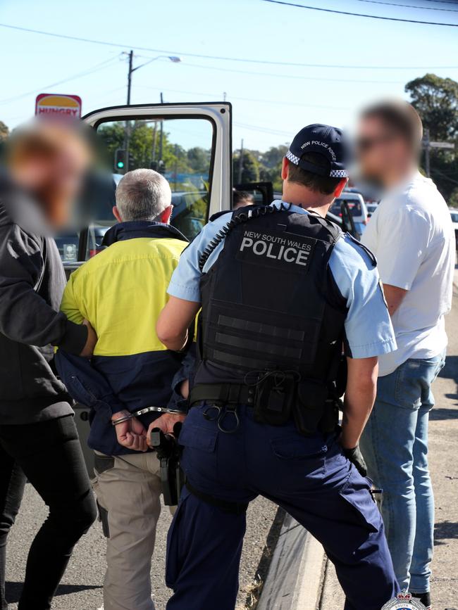 Redfern Region Enforcement Squad investigators have now charged 13 people and seized ‘ice’ valued at over $1.5 million, as well as 18kg of cannabis, 270g of cocaine and more than $220,000 cash. Picture: NSW Police