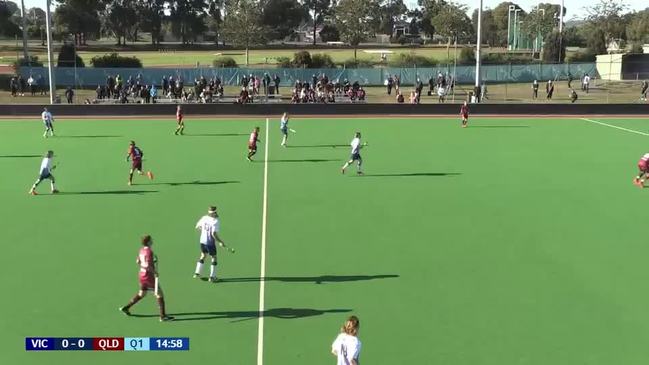 Replay: 2021 Australian Hockey Championships - U18 boys bronze medal matches (QLD v VIC)