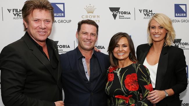 Richard Wilkins, Karl Stefanovic, Lisa Wilkinson and Sylvia Jeffreys. Picture: Julie Kiriacoudis