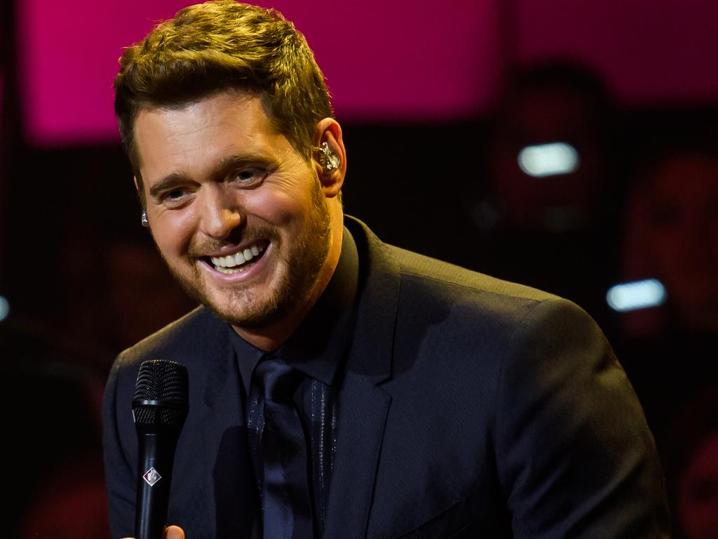 Singer Michael Buble. Picture: Getty