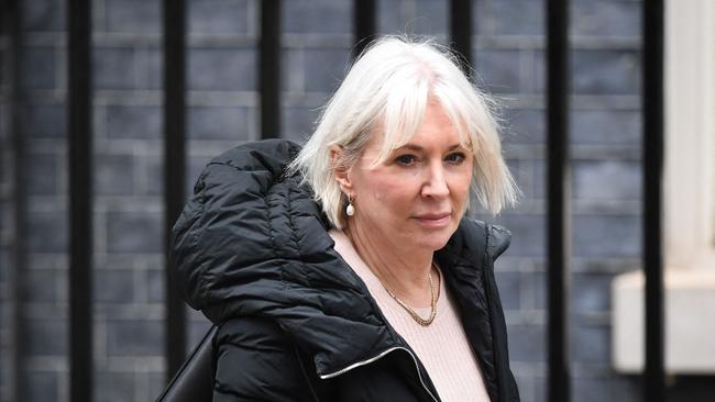 Britain's Culture Secretary Nadine Dorries expressed her disappointment at the decision. Picture: AFP