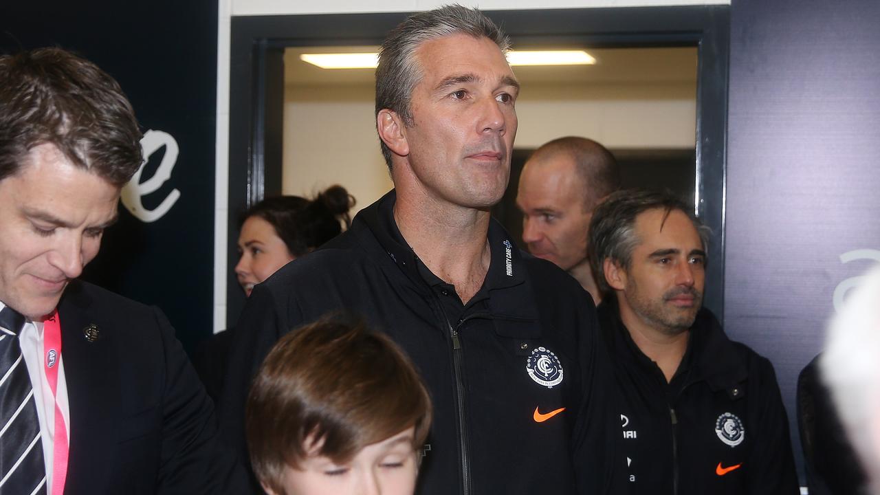 Carlton list manager Stephen Silvagni has a big few weeks ahead. Picture: Michael Klein