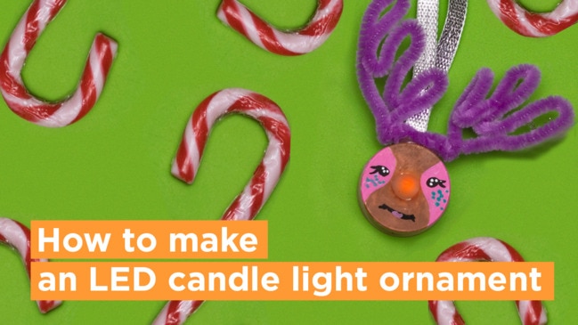 How to make an LED Xmas ornament