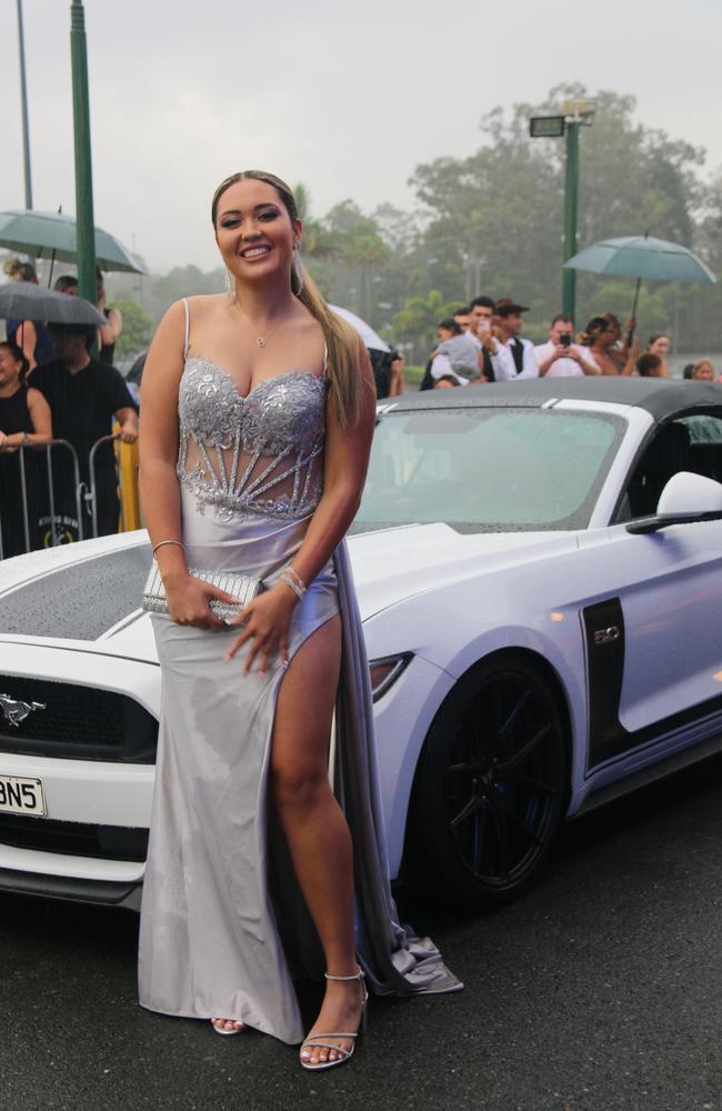 Mabel Park State High School formal at Dreamworld on November 11, 2024. Picture: Tori Little/Mabel Park State High School