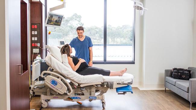 A now-closed birth suite at Epworth Geelong. Picture: supplied