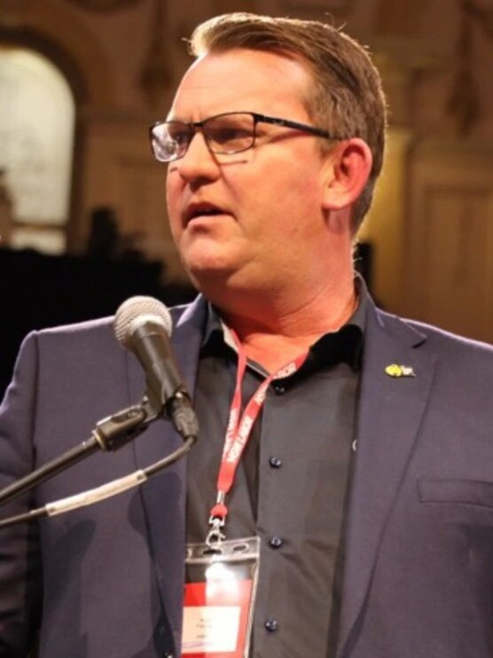 AWU national secretary Paul Farrow.