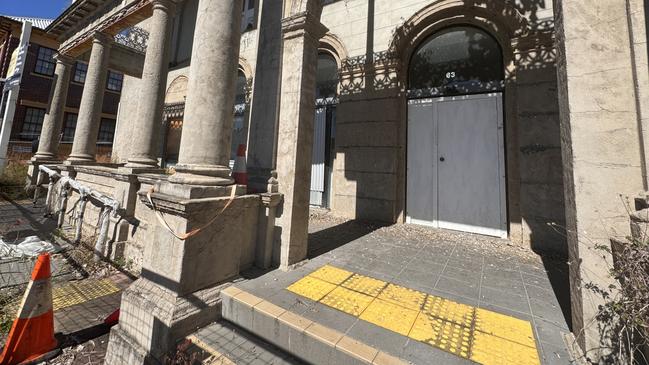 The owner of the Old Commonwealth Bank at 63 Victoria St in Mackay has been charged over allegedly failing to carry out repairs as ordered. Picture: Heidi Petith, June 13, 2024.