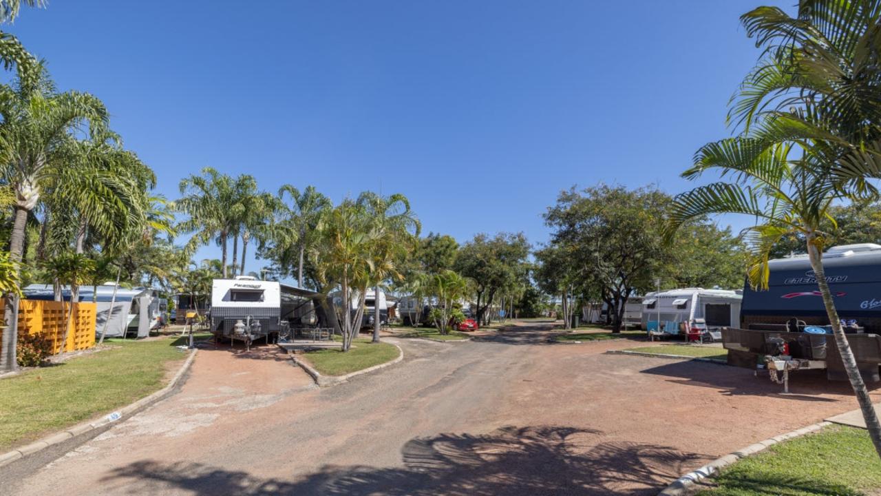 Townsville's Coral Coast Tourist Park comes with all-age facilities including a recreation room, library and TV with Foxtel. Picture: Coral Coast Tourist Park