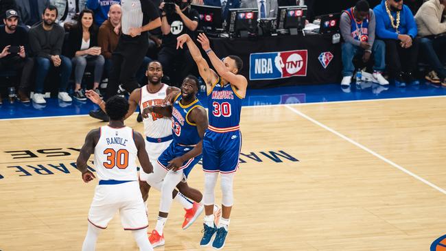 Nobody is better from downtown. (Photo by Evan Yu/NBAE via Getty Images)